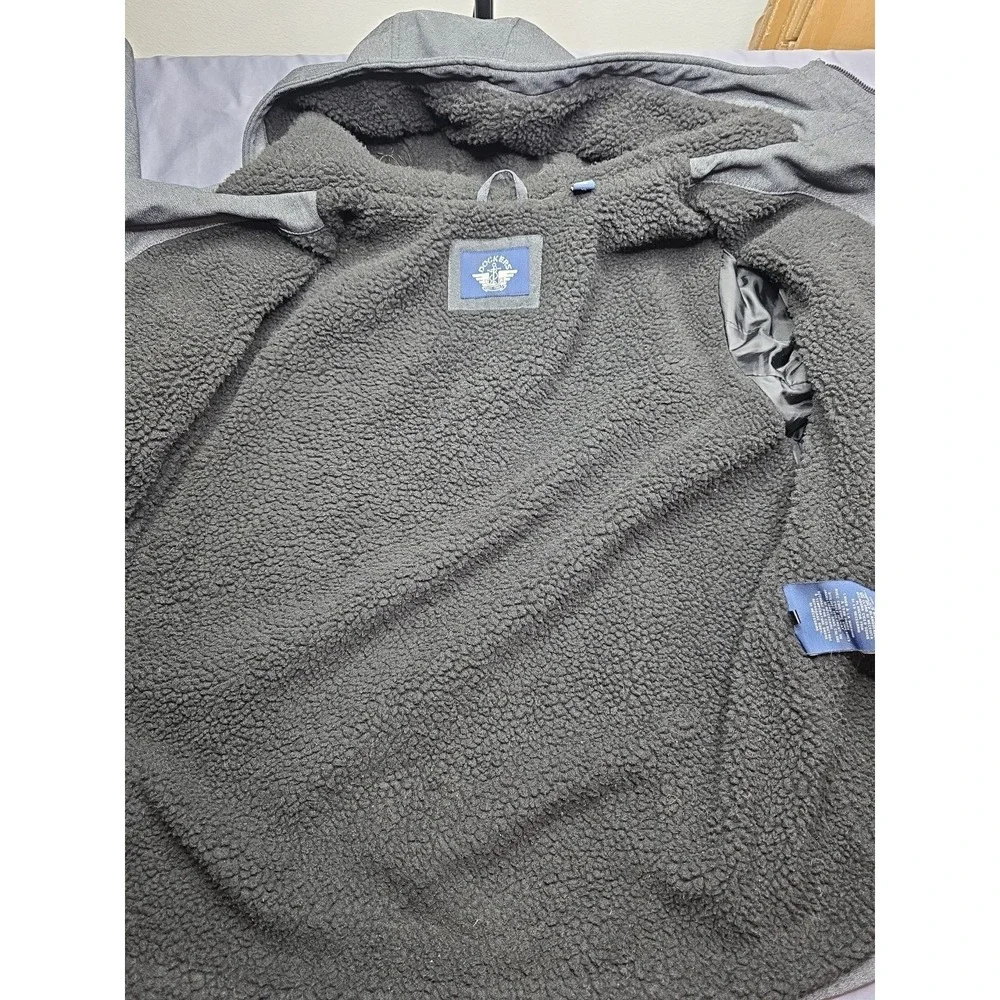 Dockers Sherpa Lined Water Resistant Coat Size XL